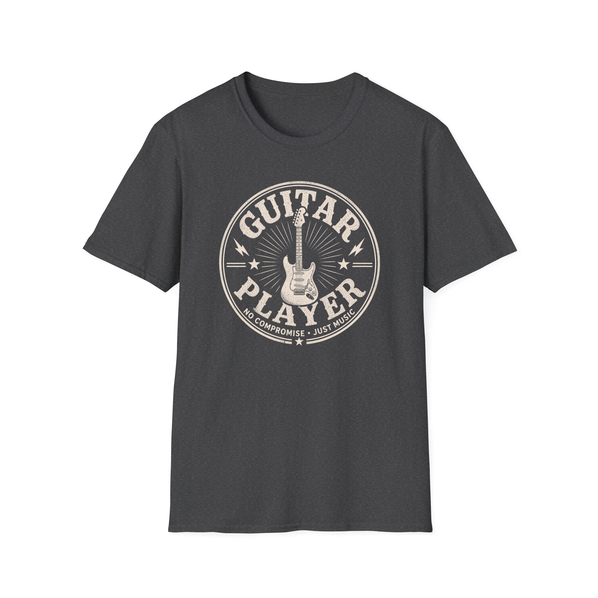 Guitar Player No Compromise Just Music T-Shirt