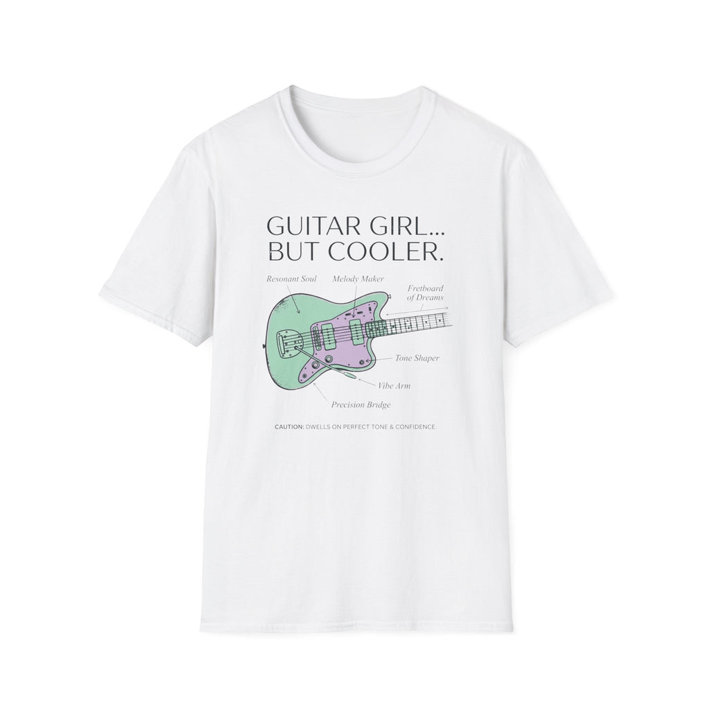 Guitar Girl But Cooler T-Shirt