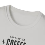 Running On Coffee Bad Decisions Guitar Riffs T-Shirt