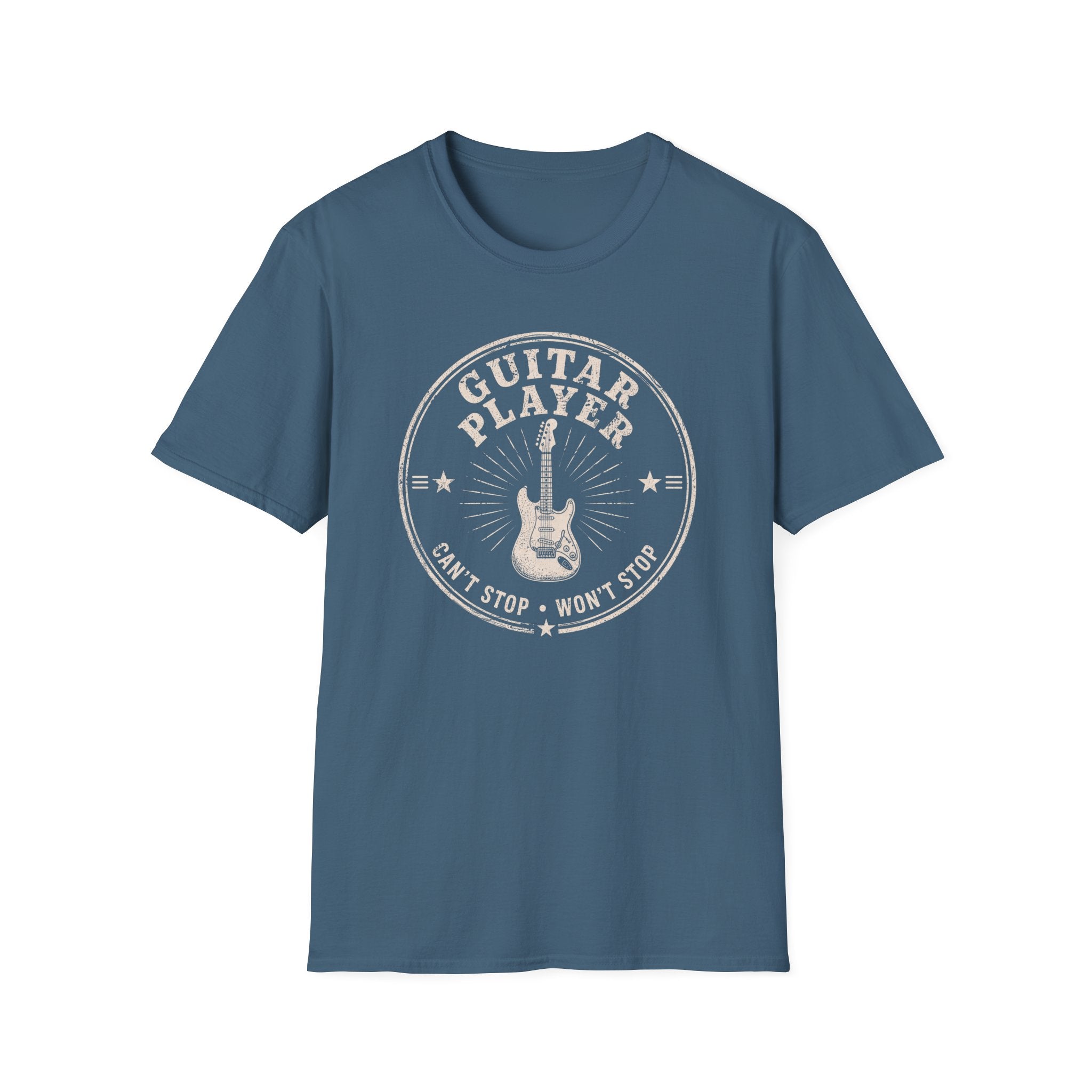 Guitar Player Cant Stop Wont Stop T-Shirt