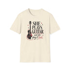 She Plays Guitar And She Plays It Loud T-Shirt