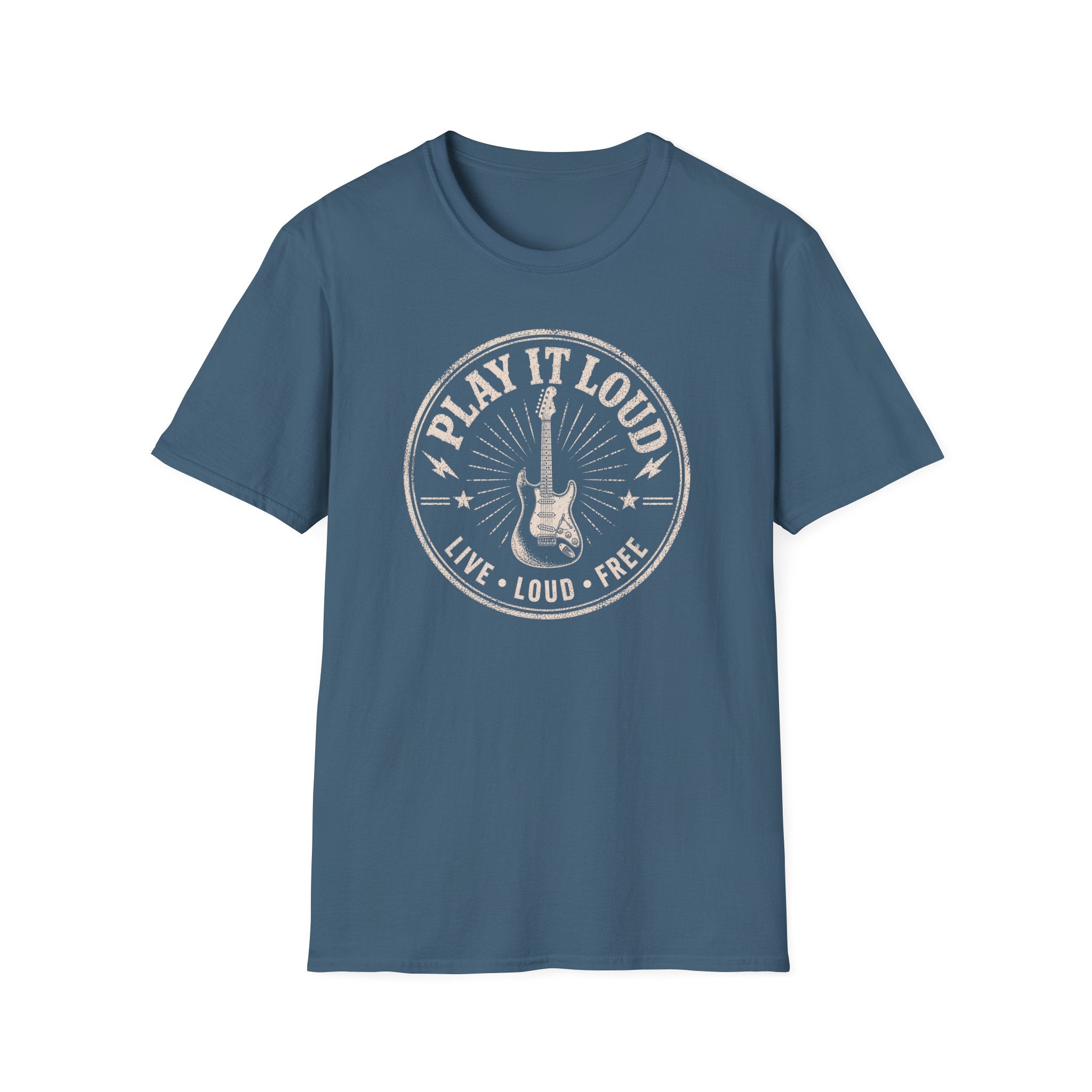 Play It Loud Live Loud Free T-Shirt