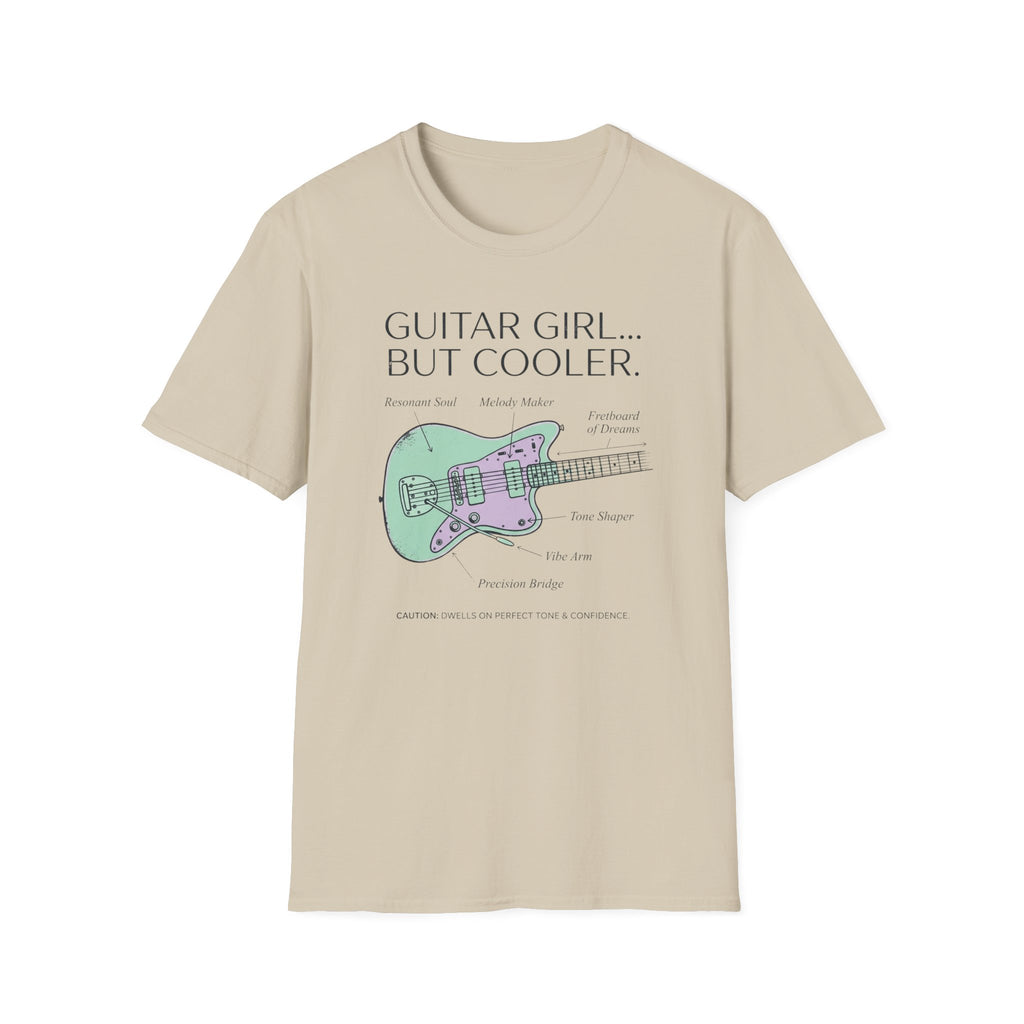 Guitar Girl But Cooler T-Shirt