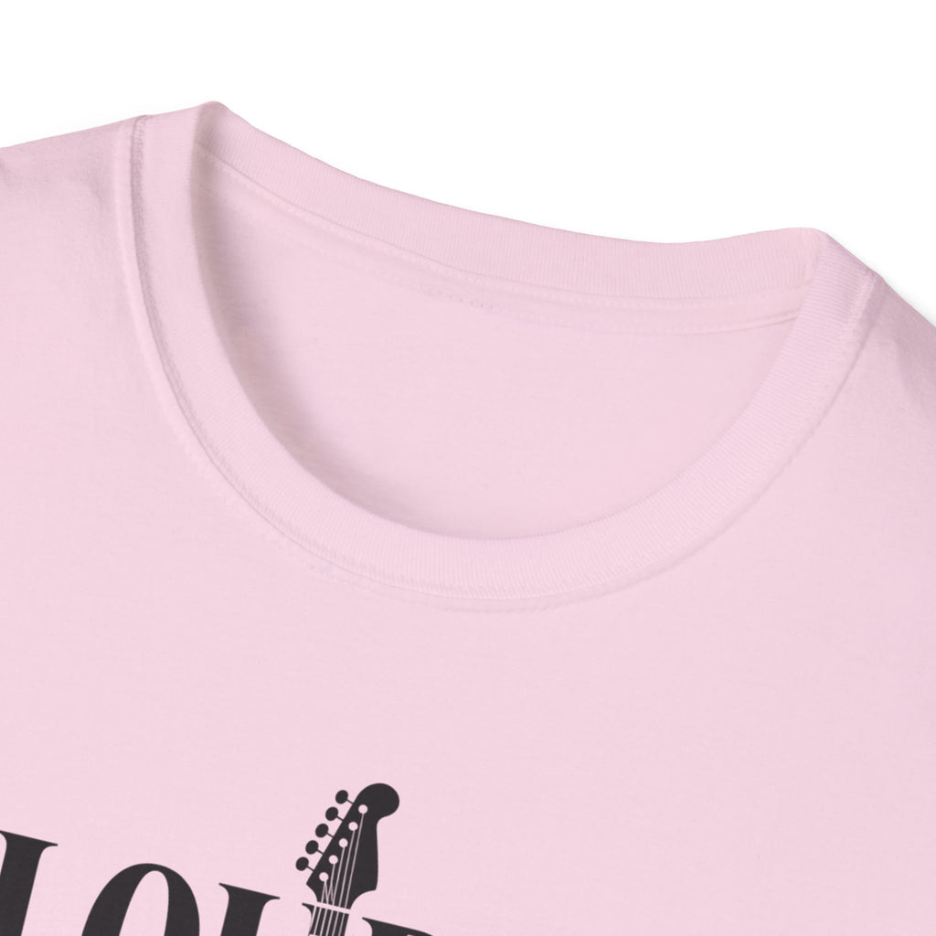 Louder Than Expected Yeah She Plays Guitar T-Shirt