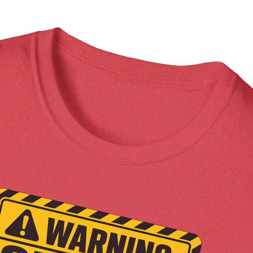 Warning Guitar Player At Work T-Shirt