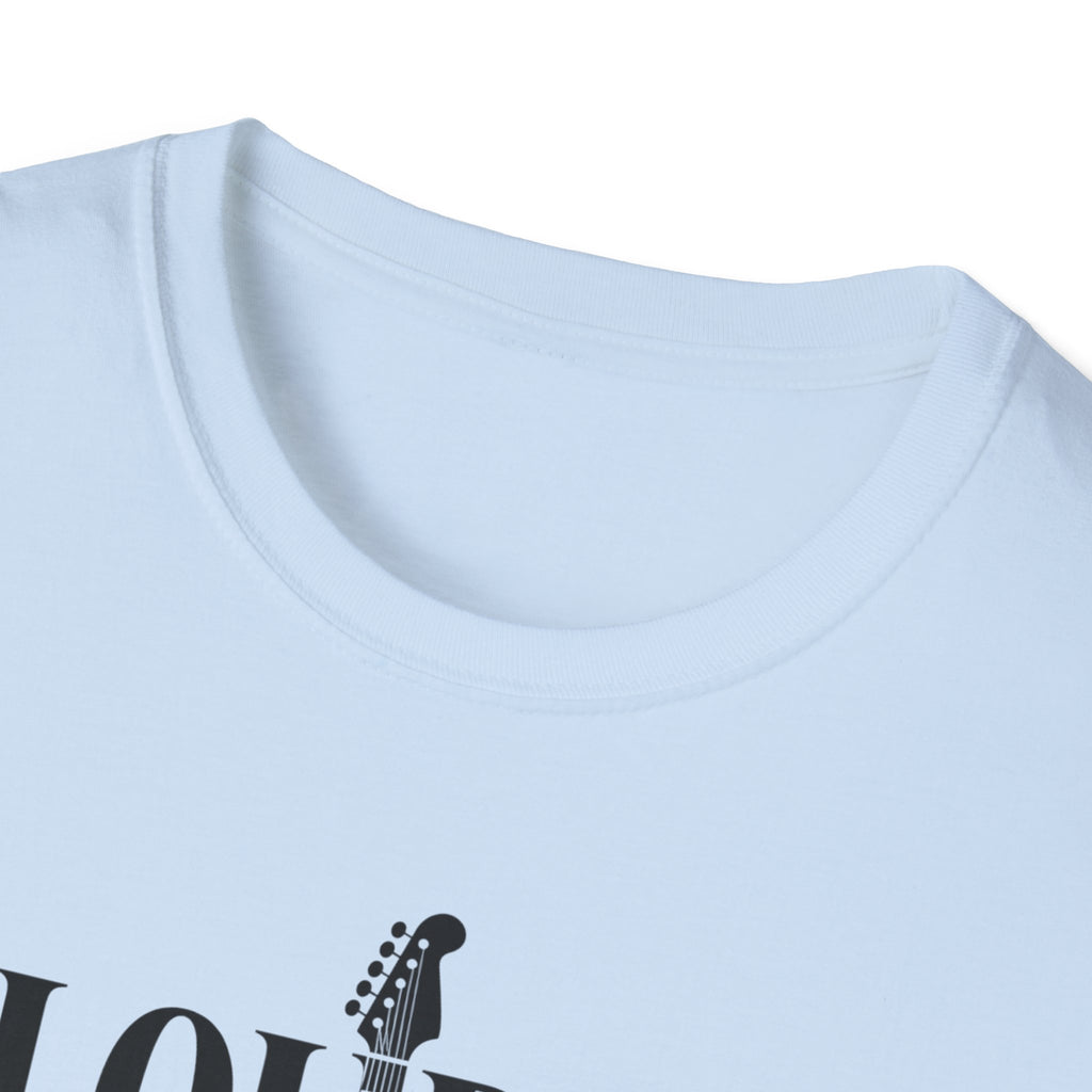Louder Than Expected Yeah She Plays Guitar T-Shirt