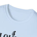 Louder Than Expected Yeah She Plays Guitar T-Shirt