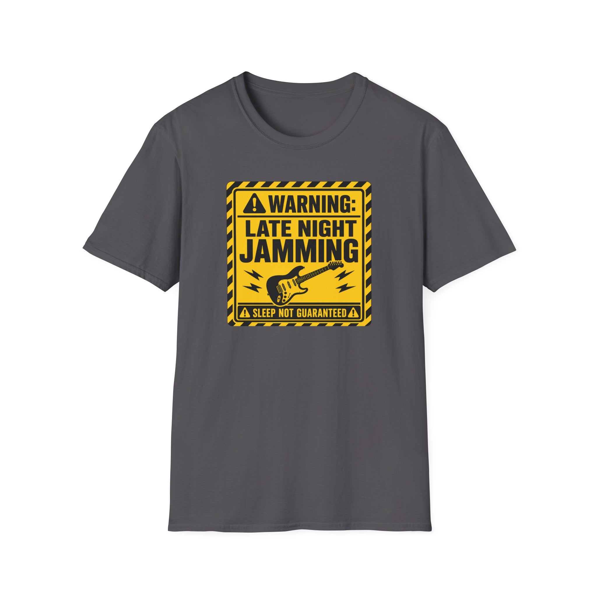 Warning Late Night Jamming T-Shirt