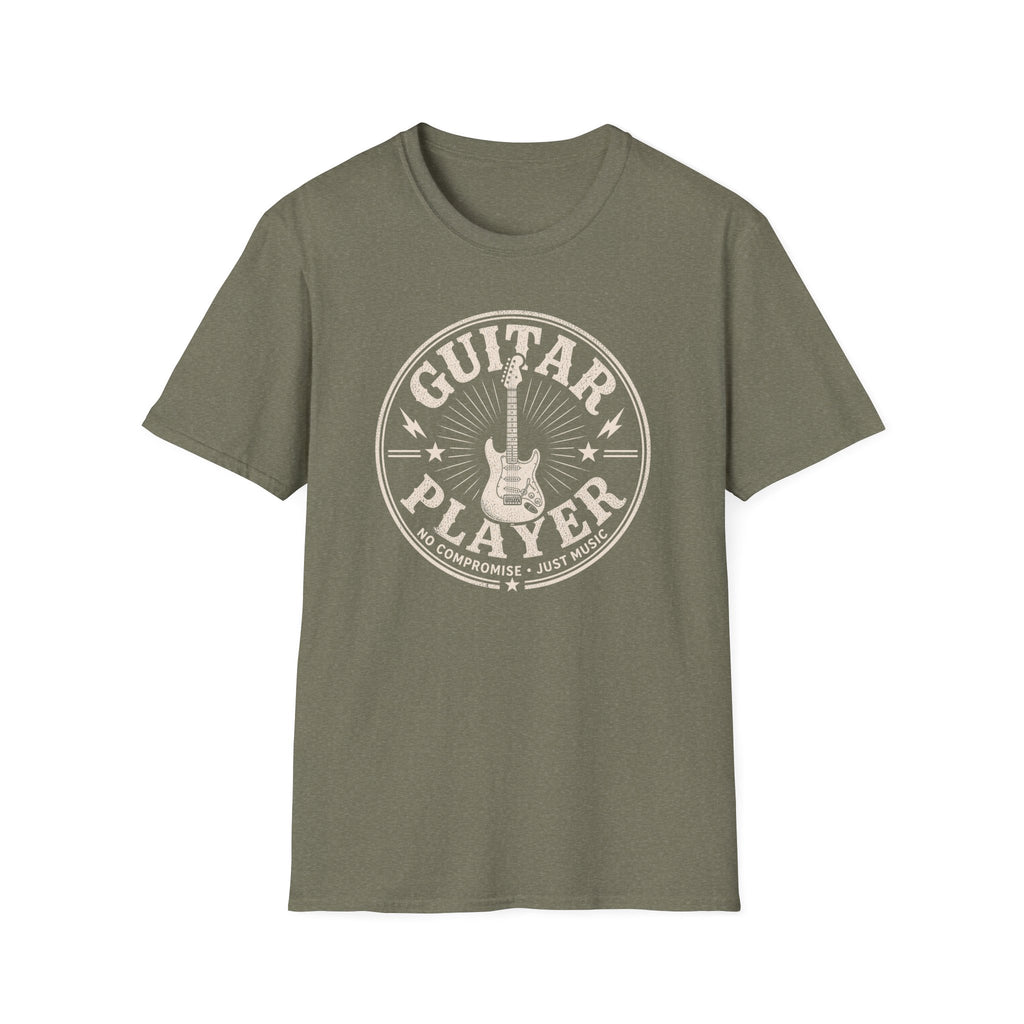 Guitar Player No Compromise Just Music T-Shirt
