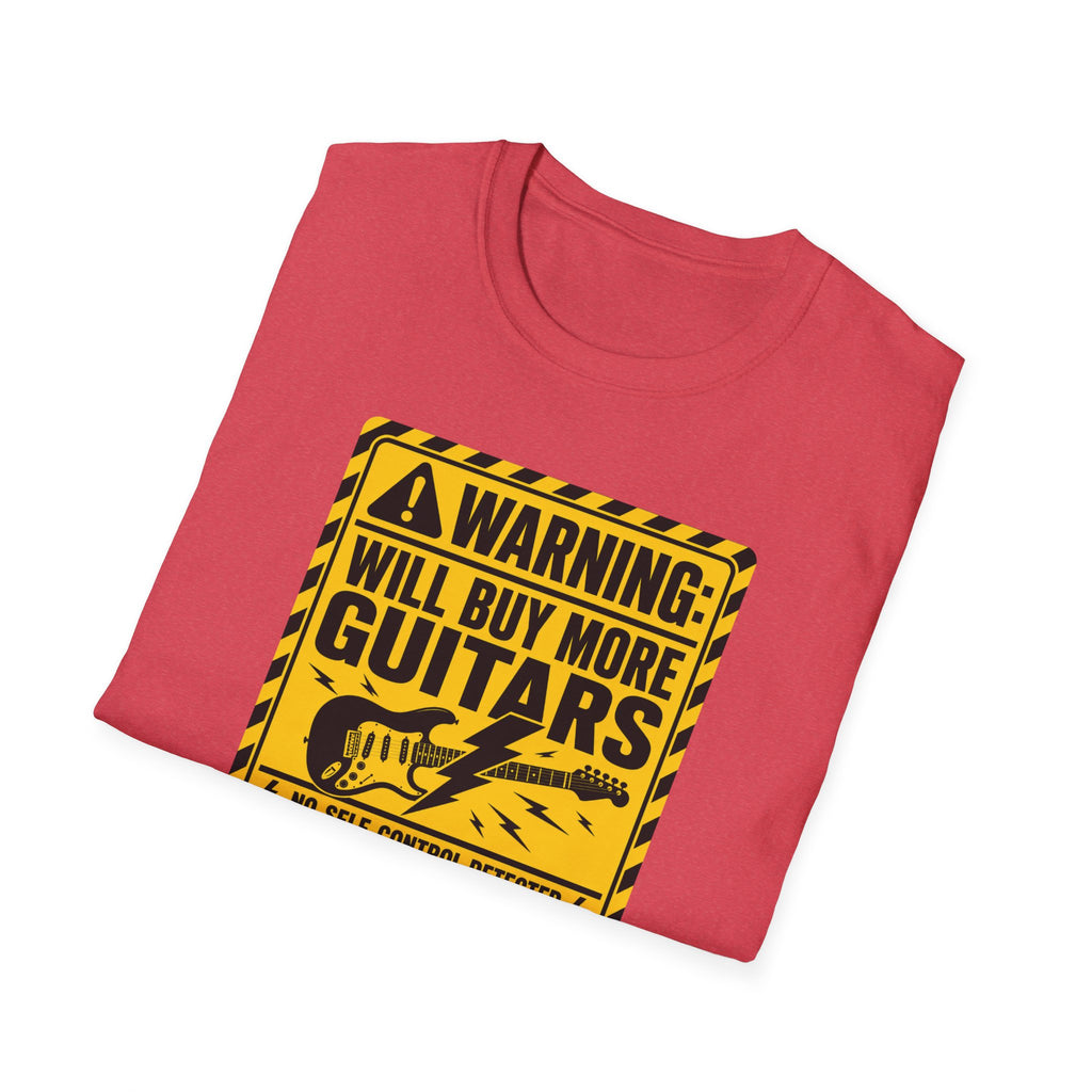 Warning Will Buy More Guitars T-Shirt