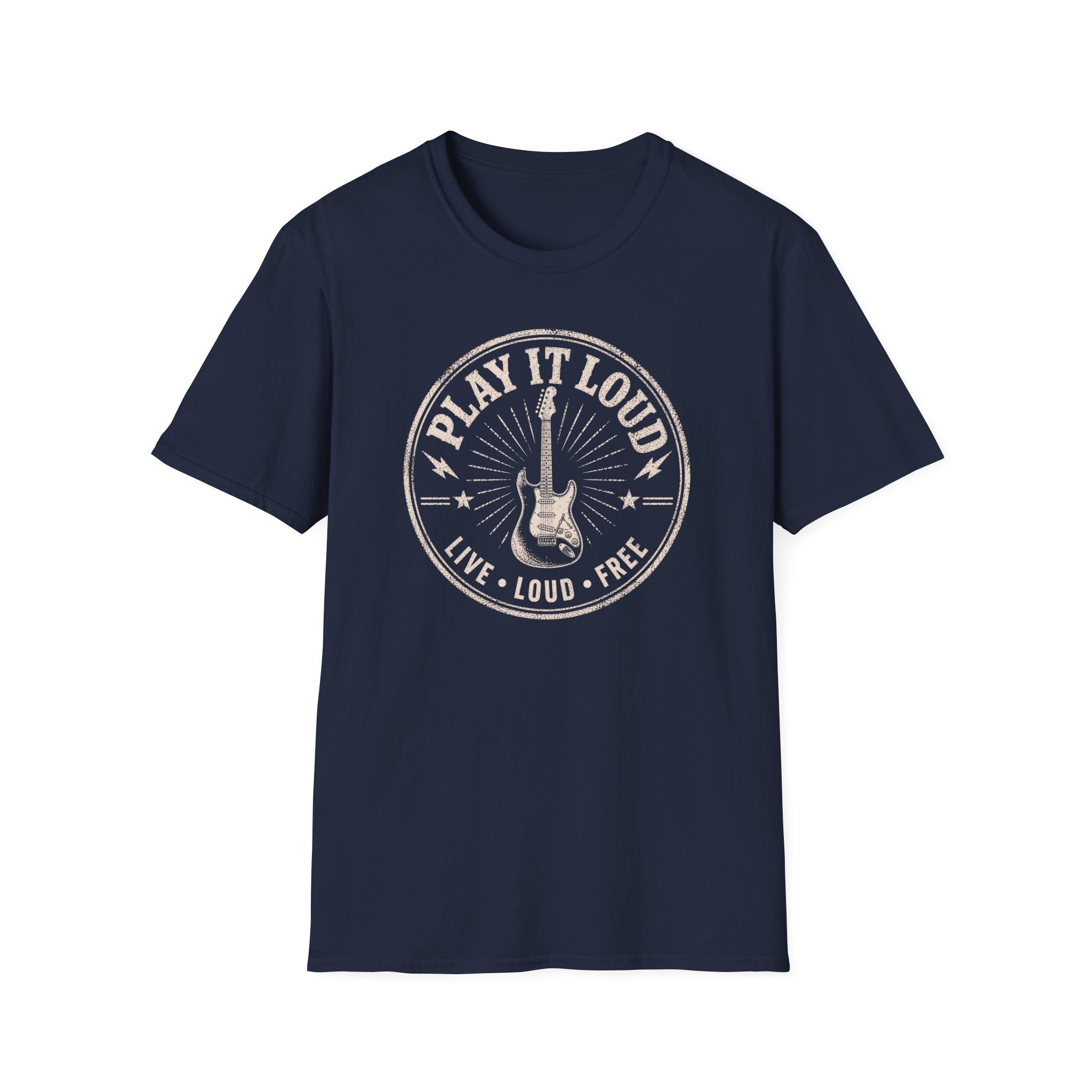 Play It Loud Live Loud Free T-Shirt