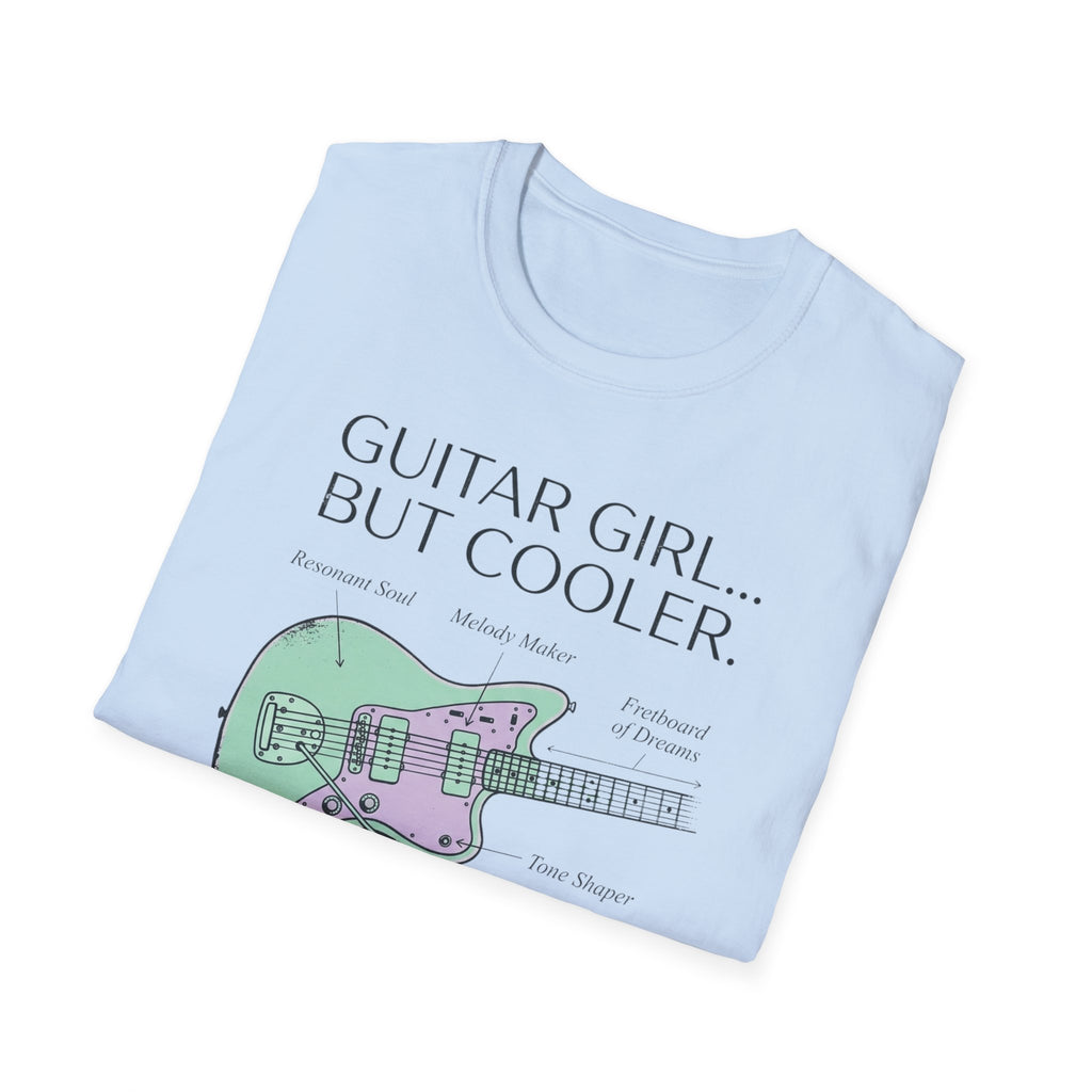 Guitar Girl But Cooler T-Shirt