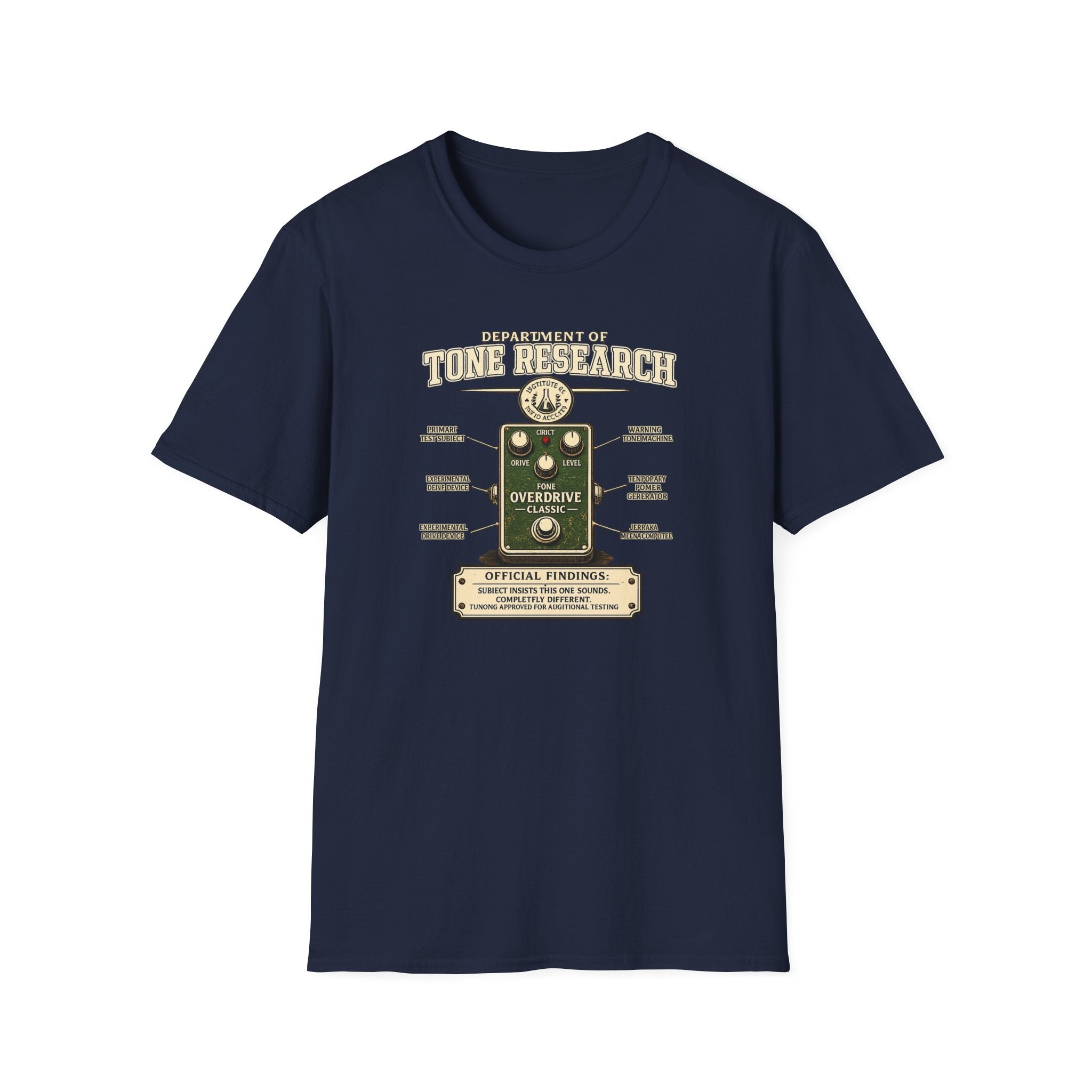 Department Of Tone Research Overdrive T-Shirt