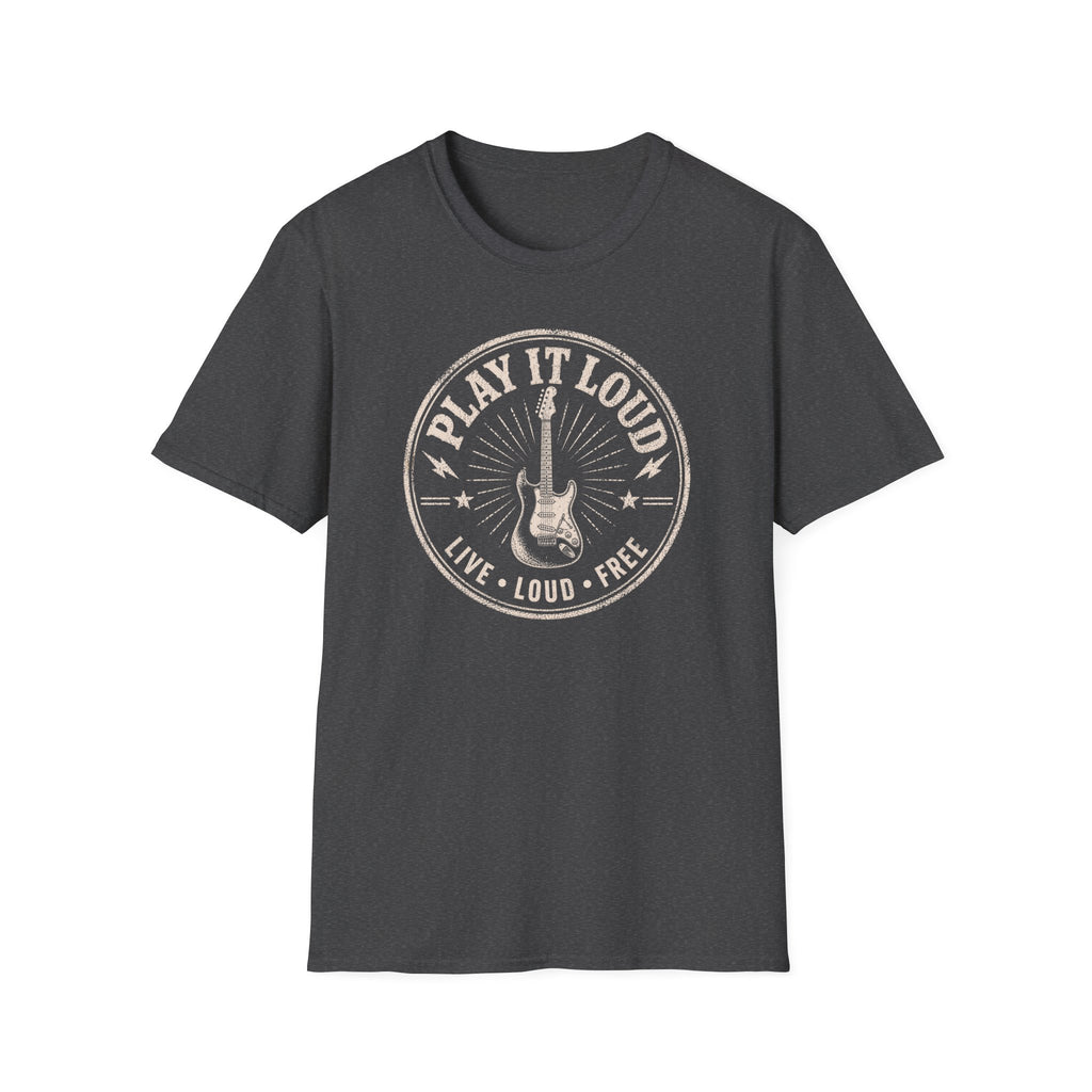 Play It Loud Live Loud Free T-Shirt