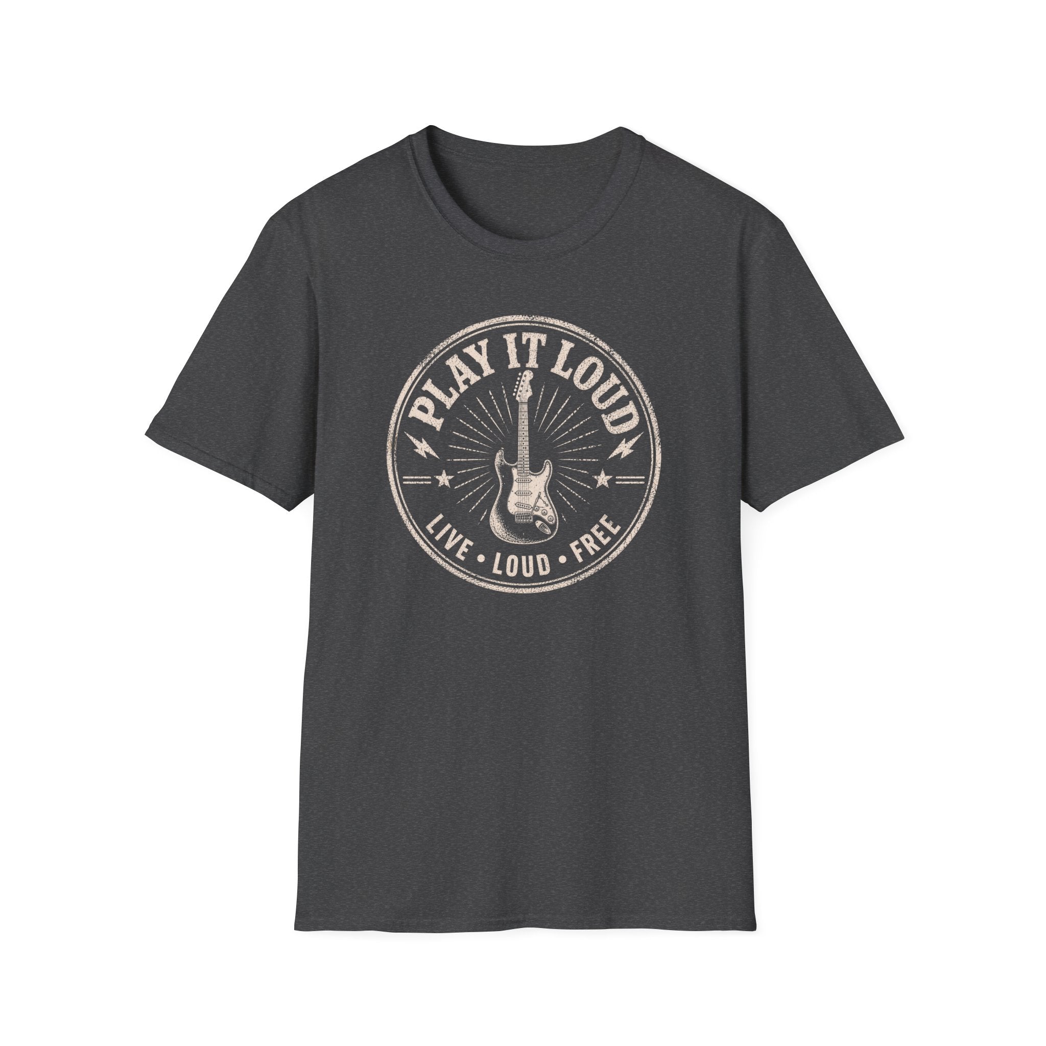 Play It Loud Live Loud Free T-Shirt