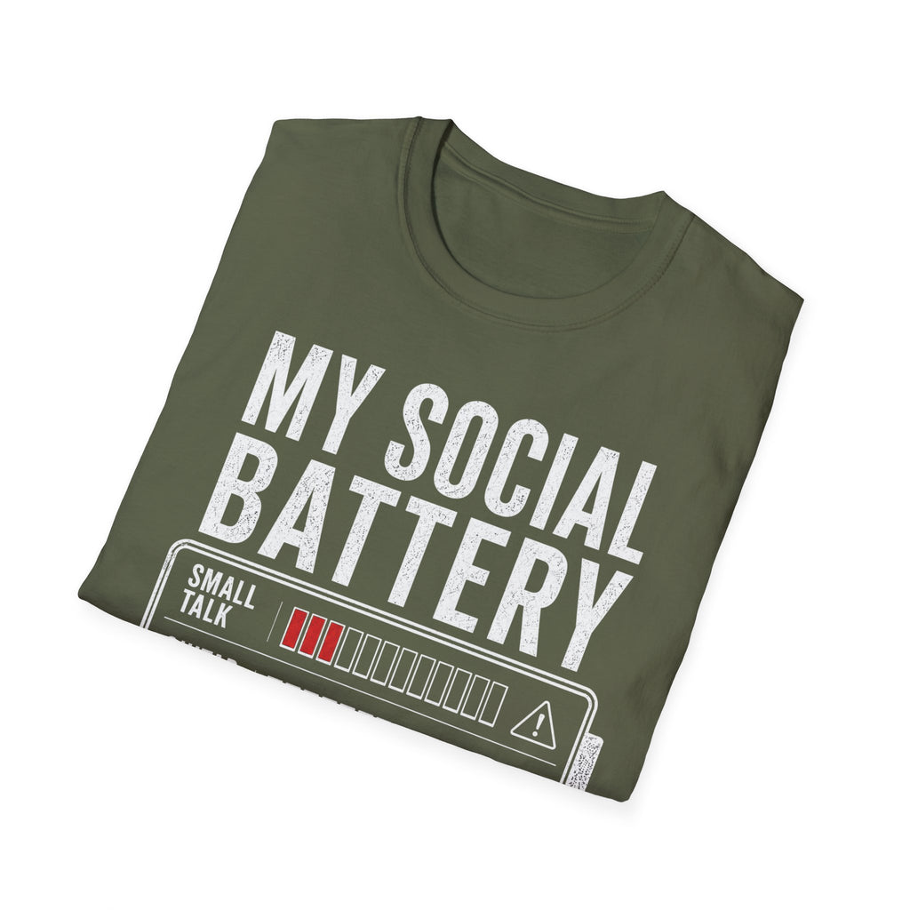 My Social Battery 2T-Shirt
