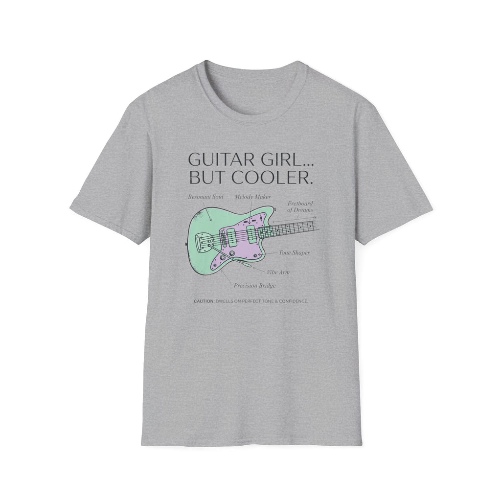 Guitar Girl But Cooler T-Shirt