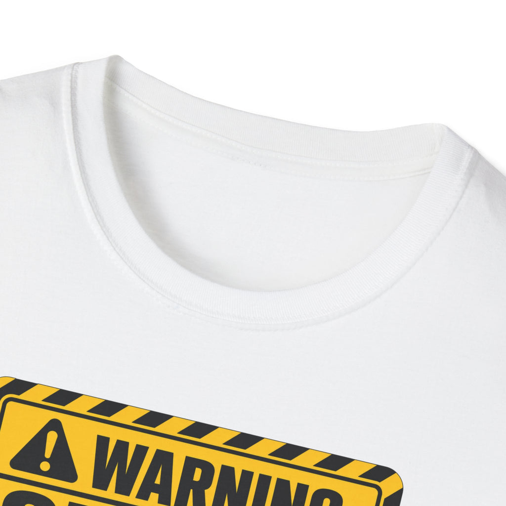 Warning Guitar Player At Work T-Shirt