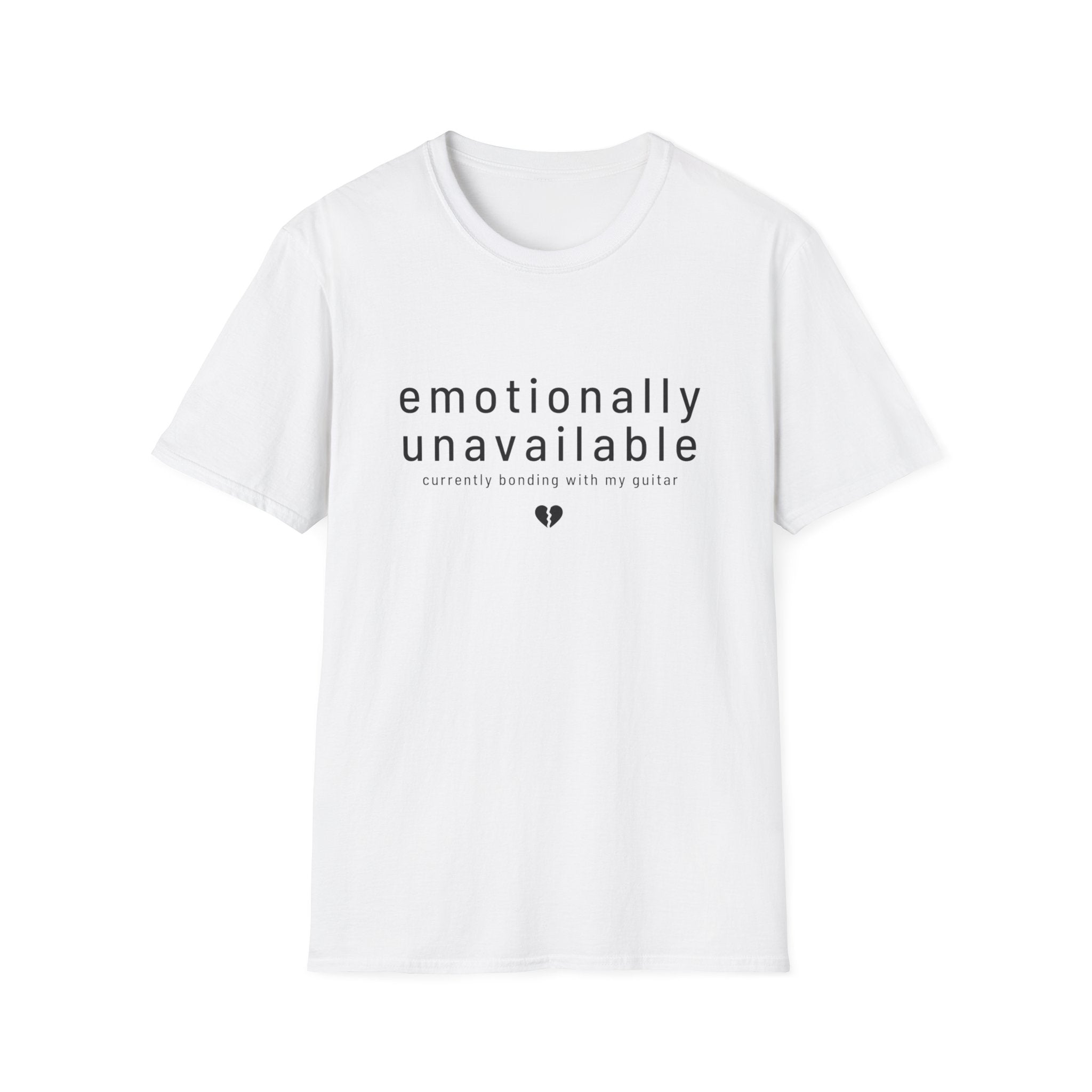 Emotionally Available Bonding With My Guitar T-Shirt
