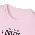 Running On Coffee Bad Decisions Guitar Riffs T-Shirt