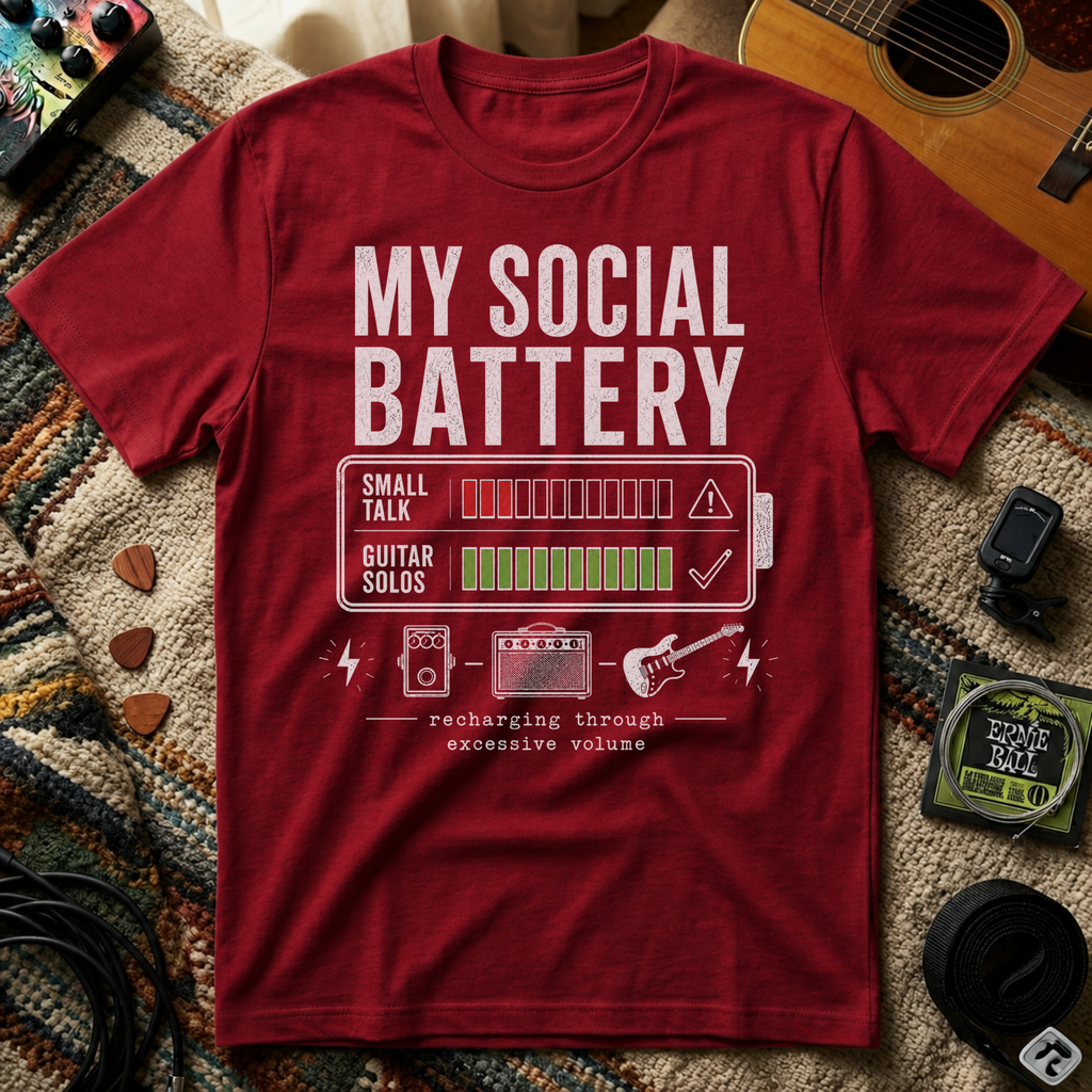 My Social Battery 2T-Shirt