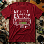 My Social Battery 2T-Shirt