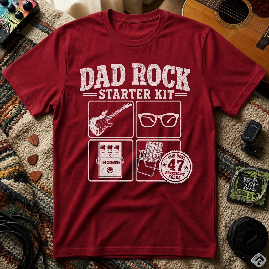 Dad Rock Starter Kit T-Shirt