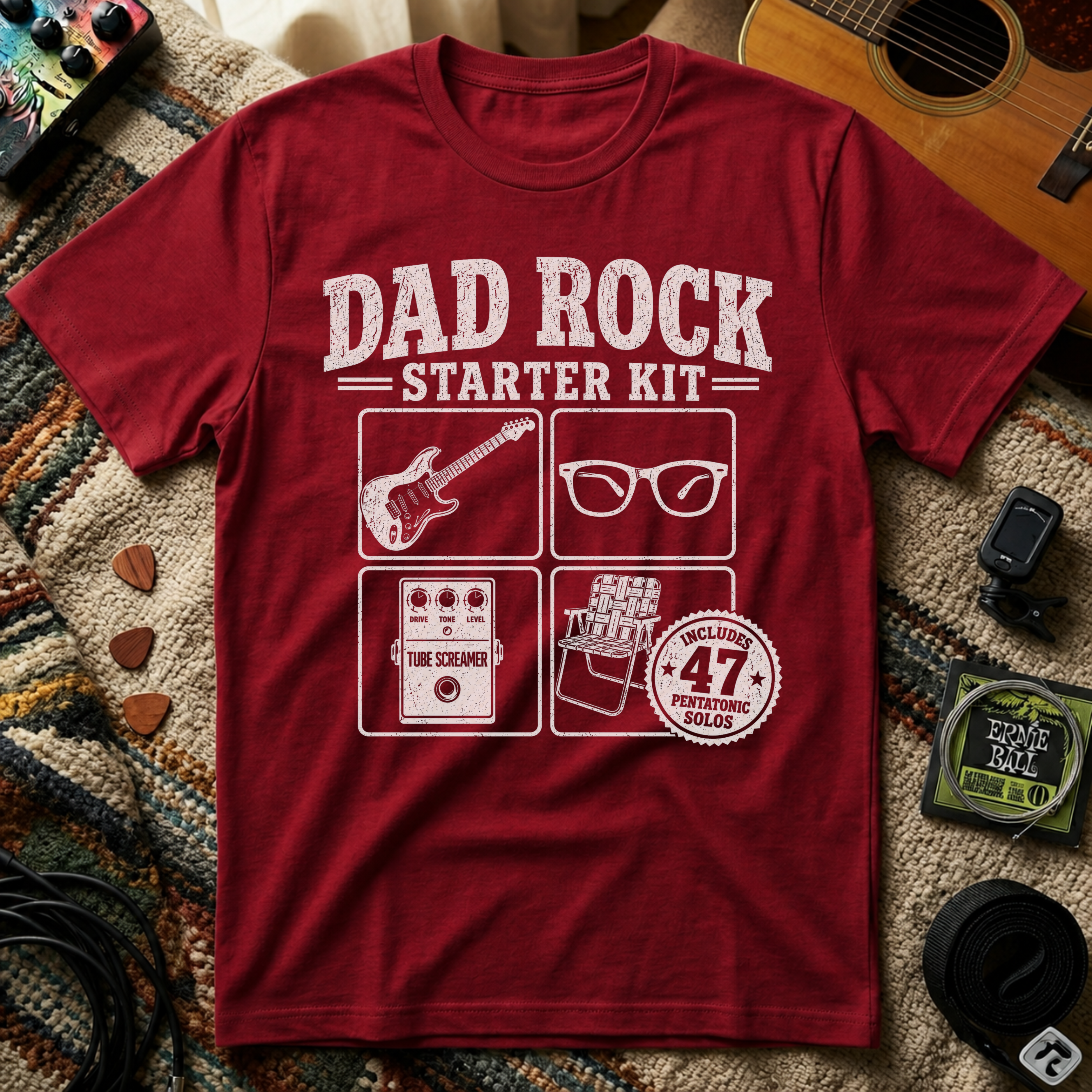 Dad Rock Starter Kit T-Shirt