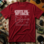 Acoustic Girl But Cooler T-Shirt