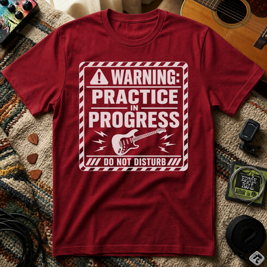 Warning Practice In Progress T-Shirt