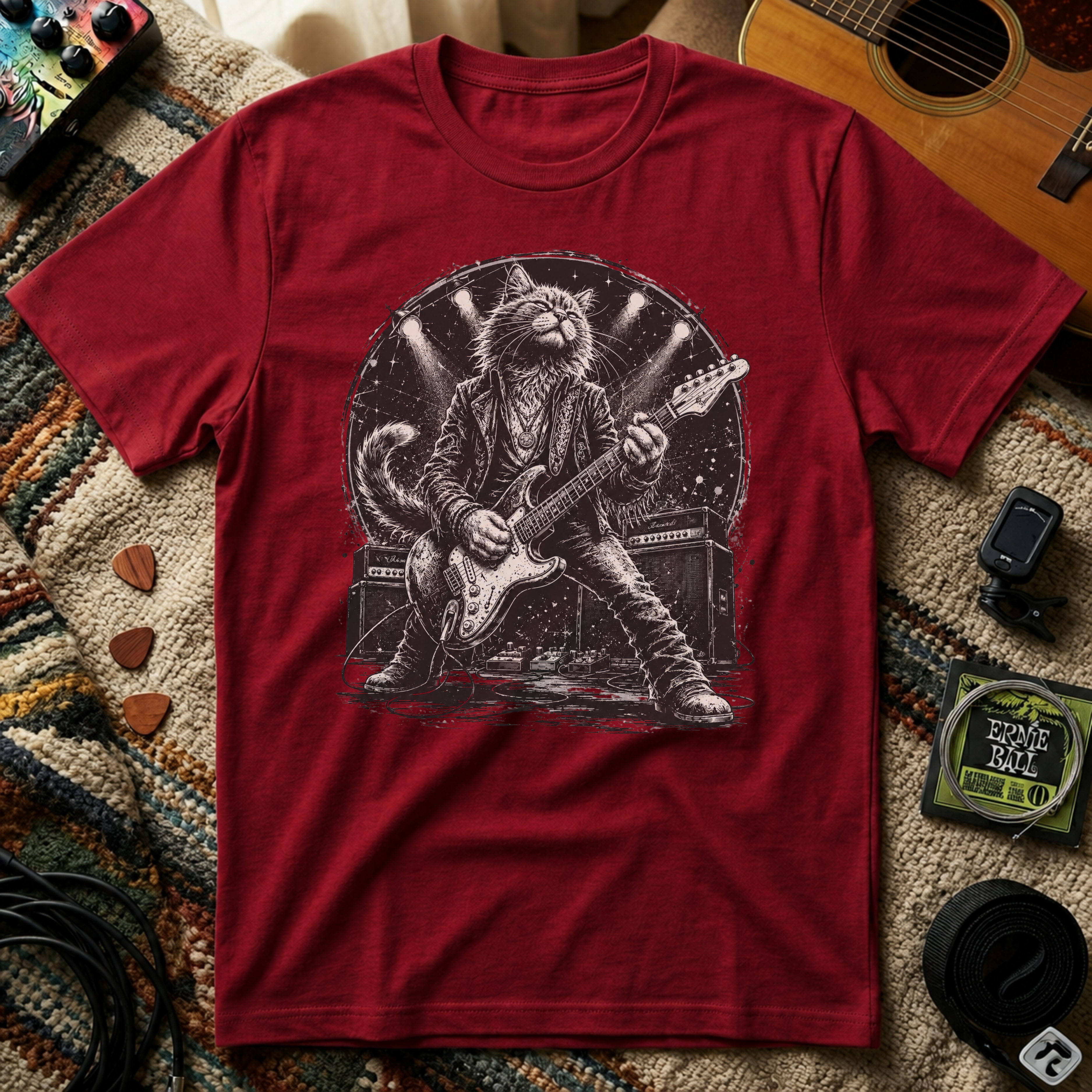 Cat Rock Star T-Shirt