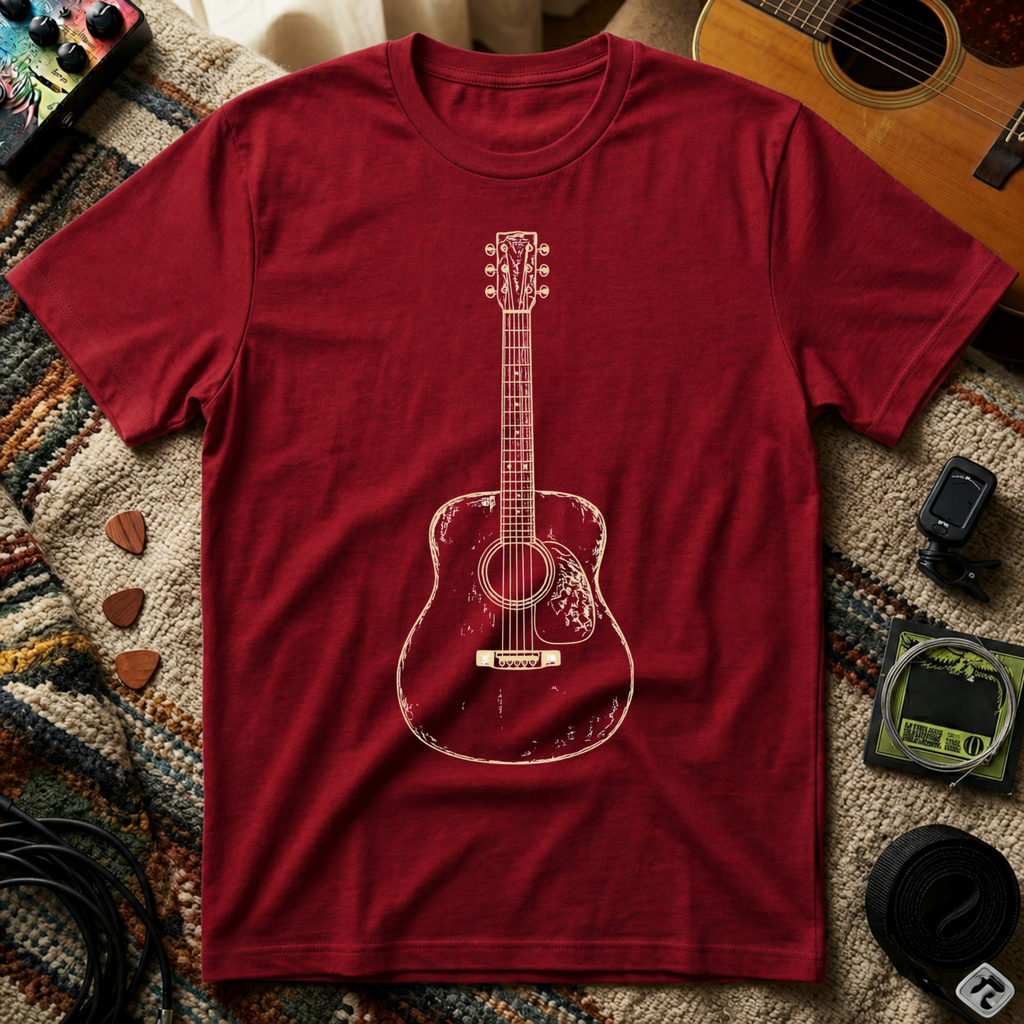 Faded Guitar T-Shirt