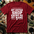 Financial Planner? My Guitar Shop Knows Me By Name T-Shirt