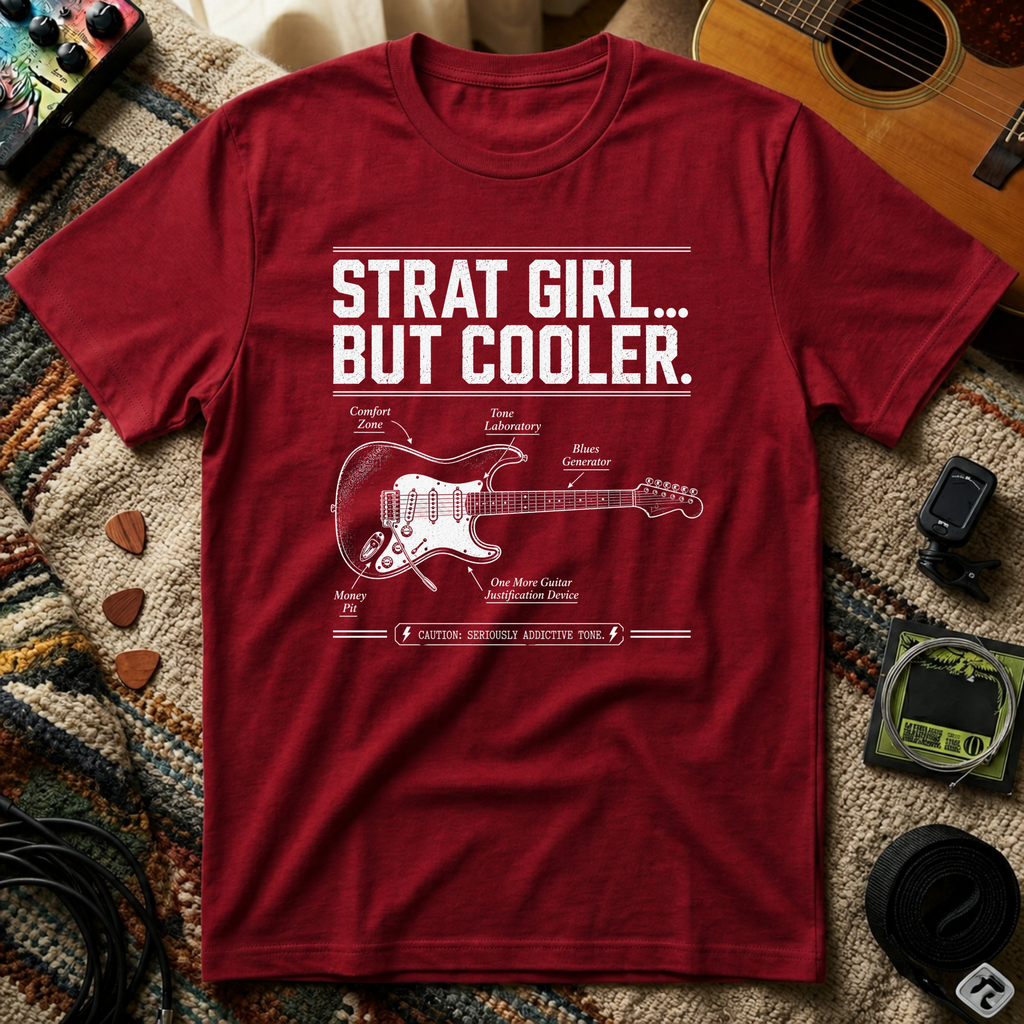 Strat Girl But Cooler T-Shirt