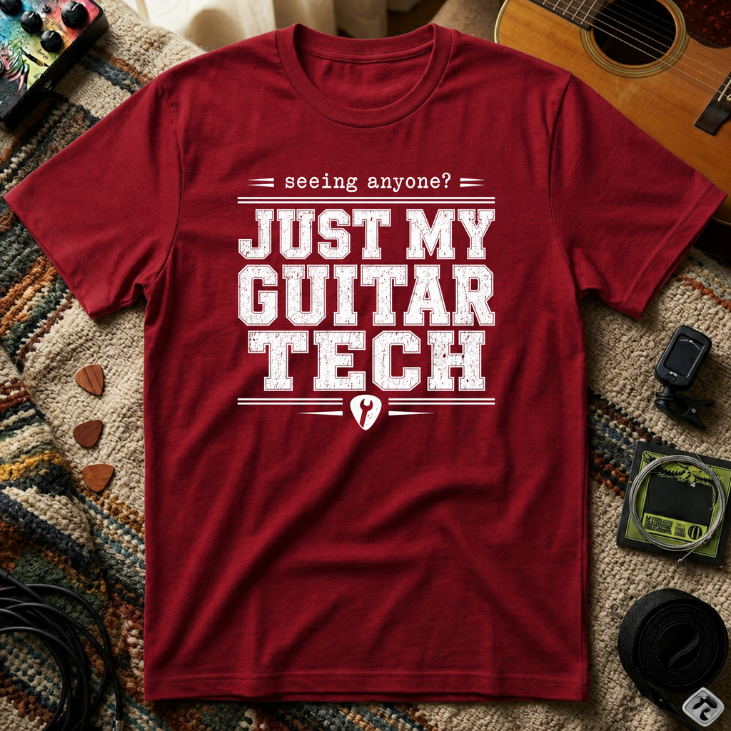 Seeing Anyone Just My Guitar Tech T-Shirt