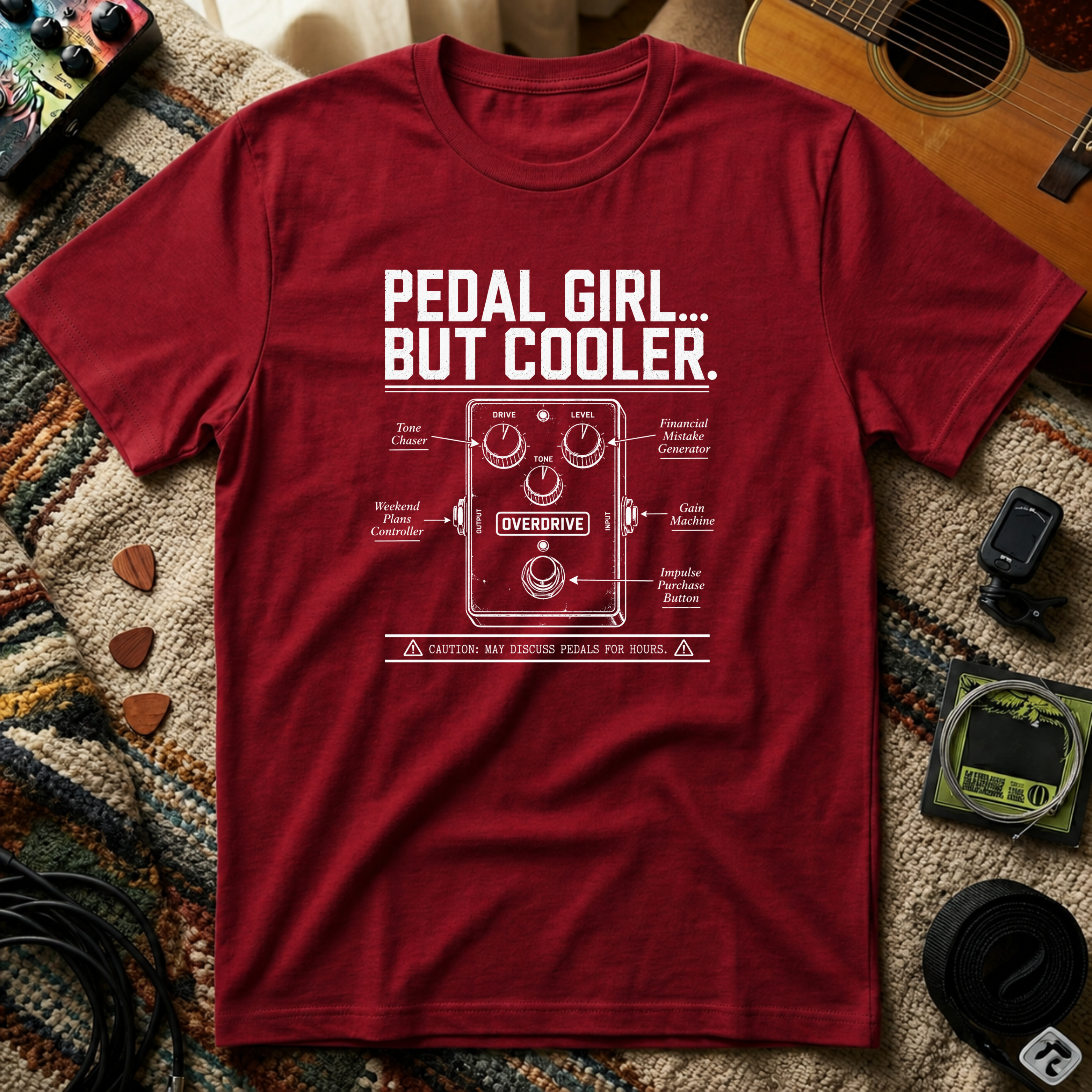 Pedal Girl But Cooler T-Shirt