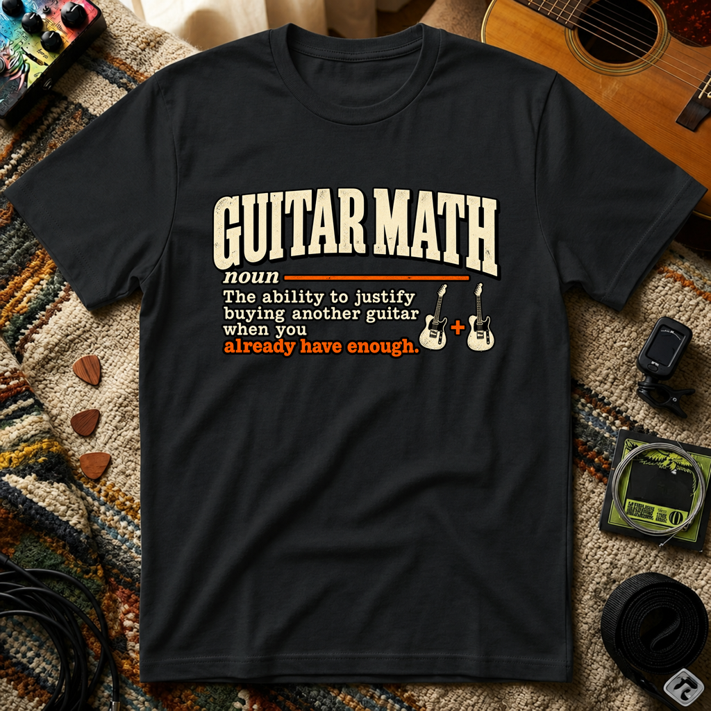 Guitar Math T-Shirt