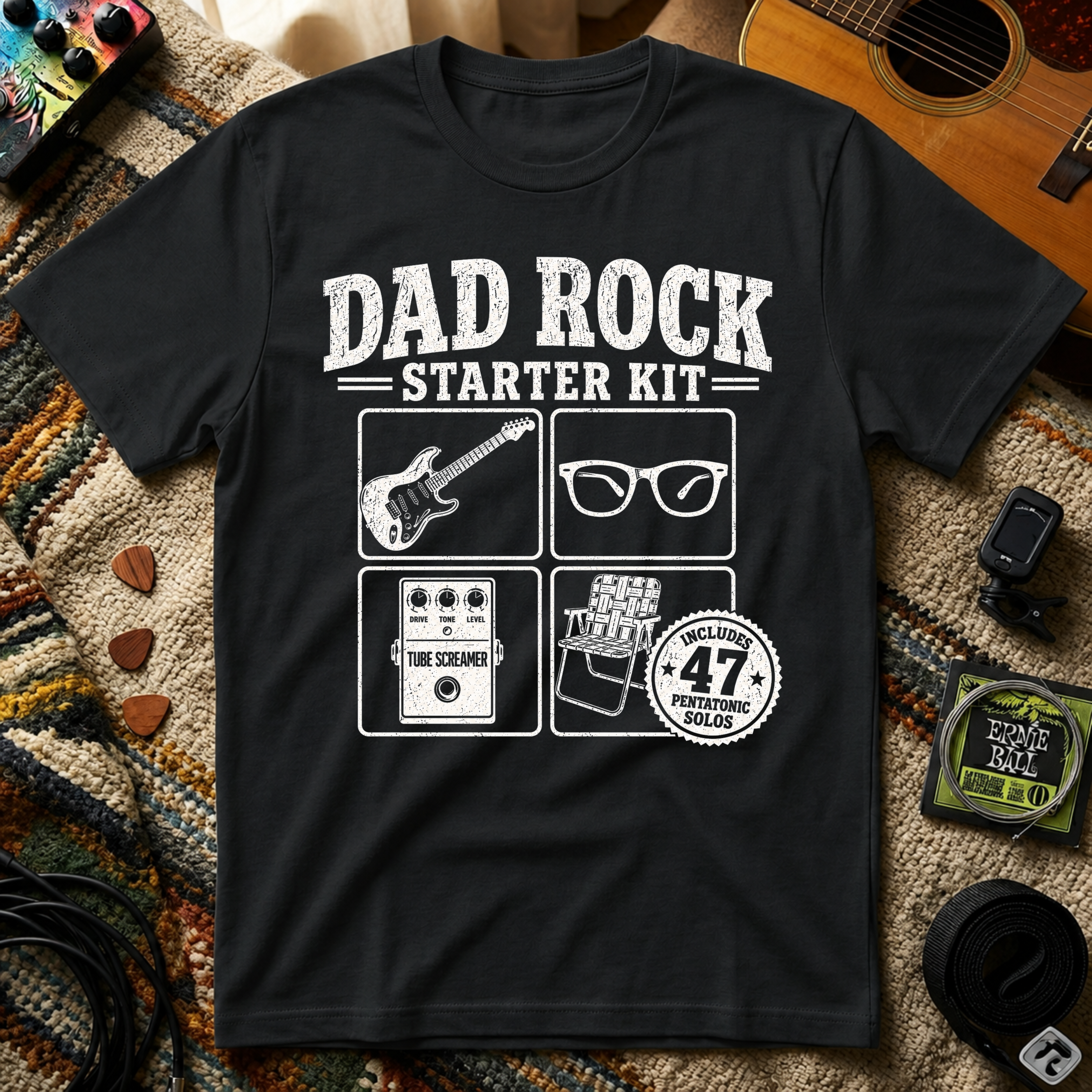 Dad Rock Starter Kit T-Shirt