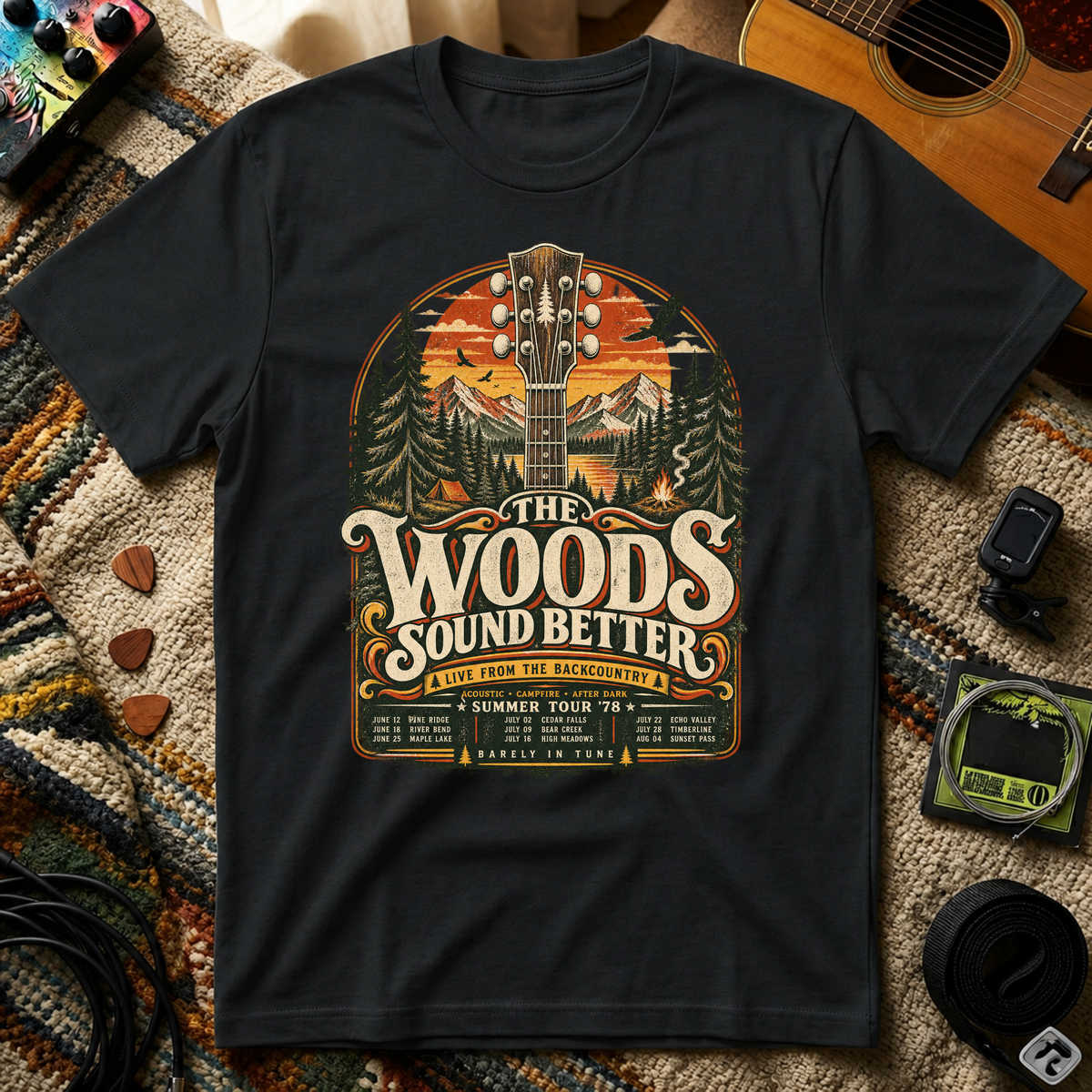 The Woods Sound Better Tour T-Shirt