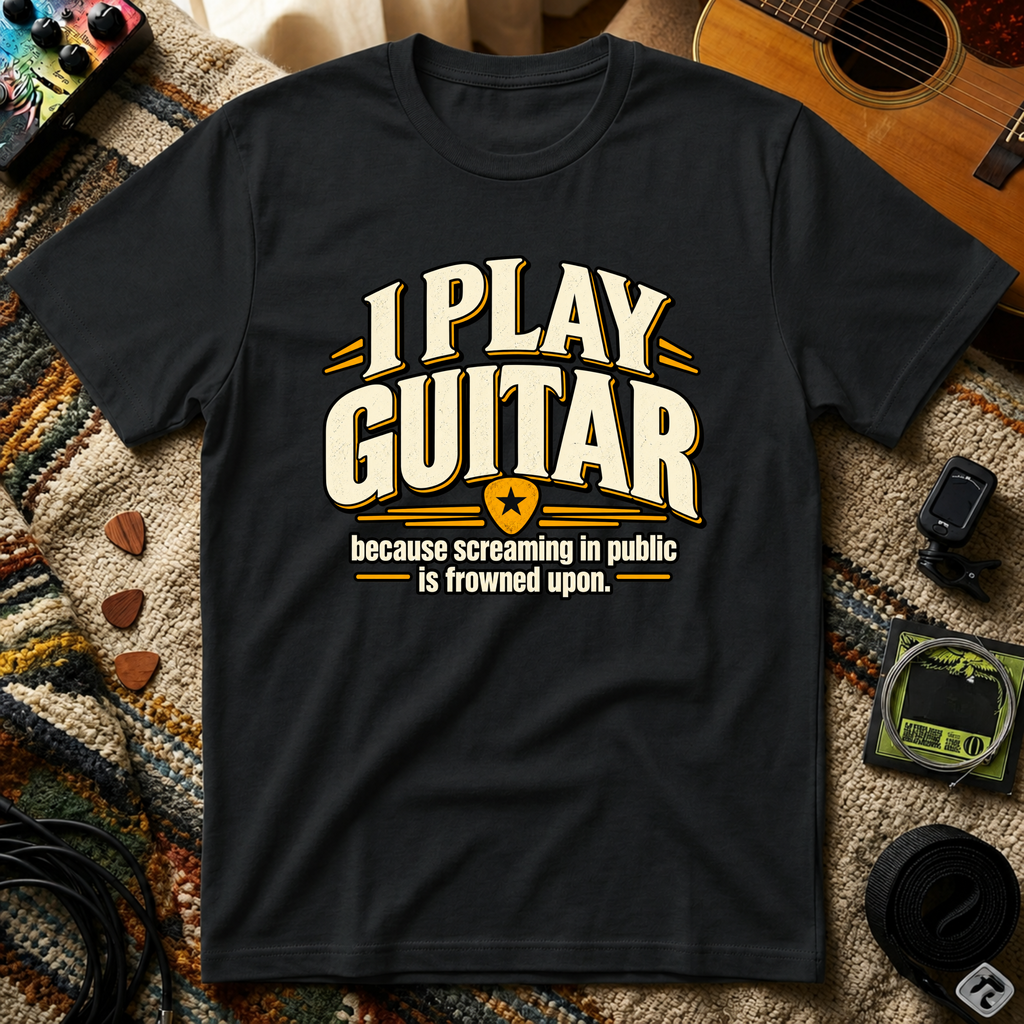 I Play Guitar T-Shirt