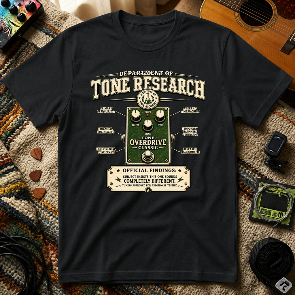 Department Of Tone Research Overdrive T-Shirt