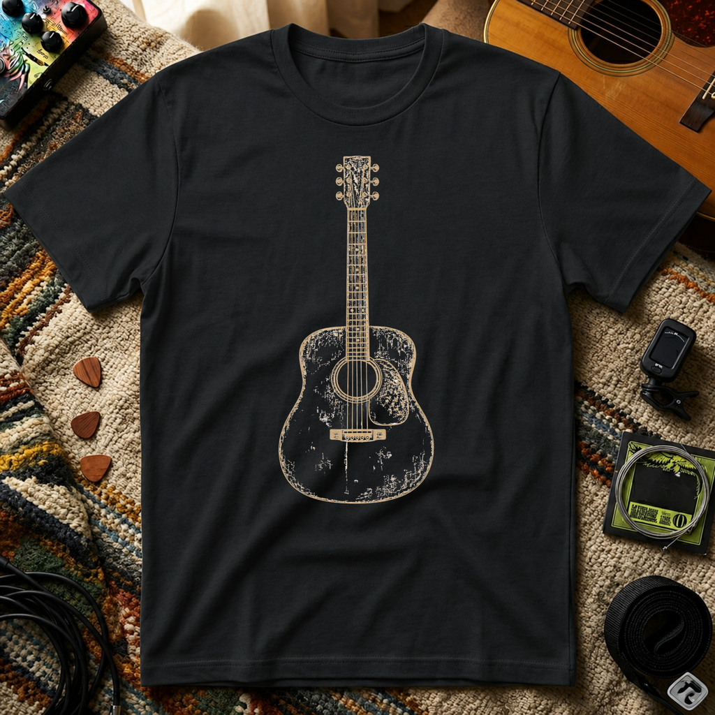 Faded Guitar T-Shirt