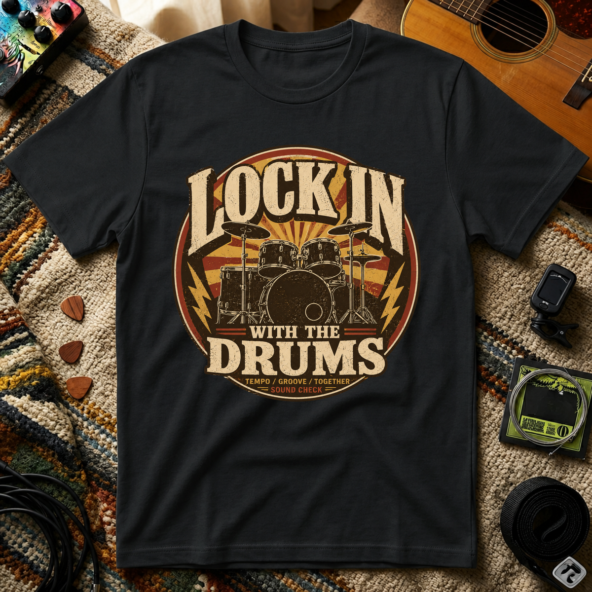 Lock In With The Drums T-Shirt