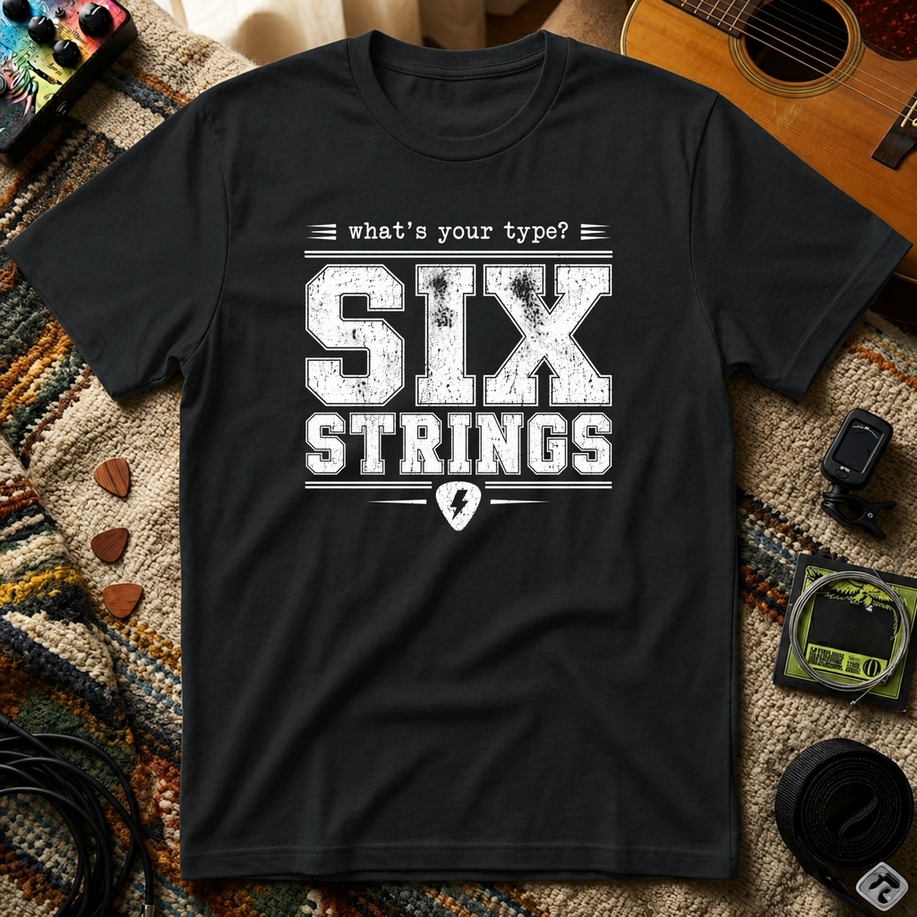 What's Your Type Six Strings T-Shirt