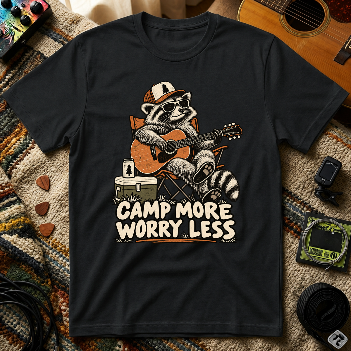 Camp More Worry Less T-Shirt