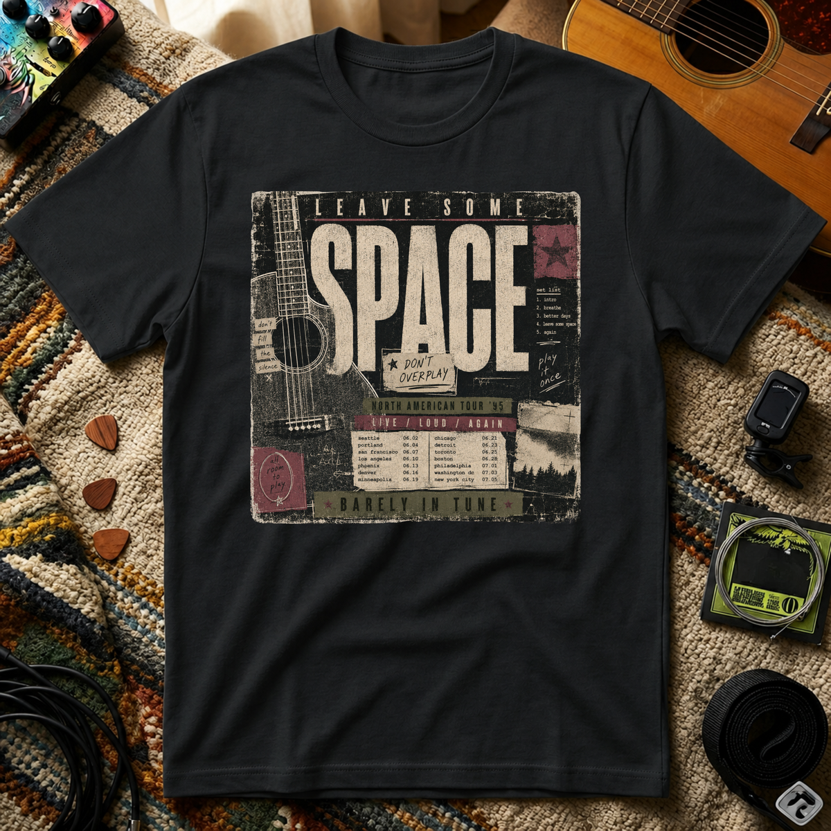 Leave Some Space Tour T-Shirt