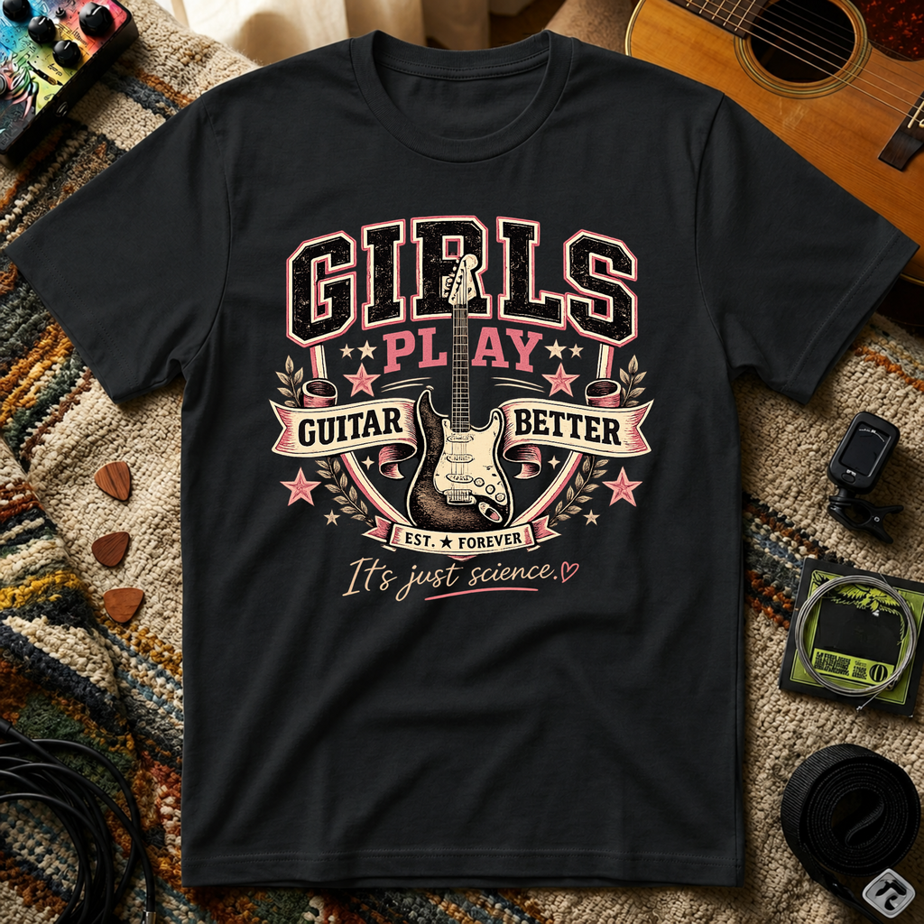 Girls Play Guitar Better T-Shirt