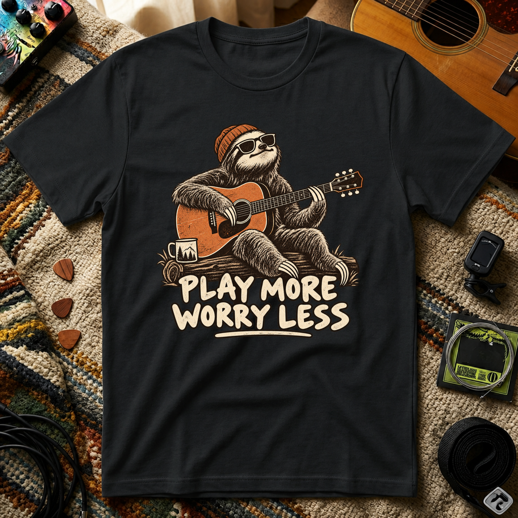 Play More Worry LessT-Shirt