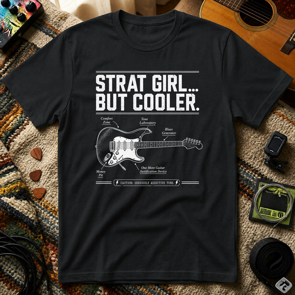 Strat Girl But Cooler T-Shirt