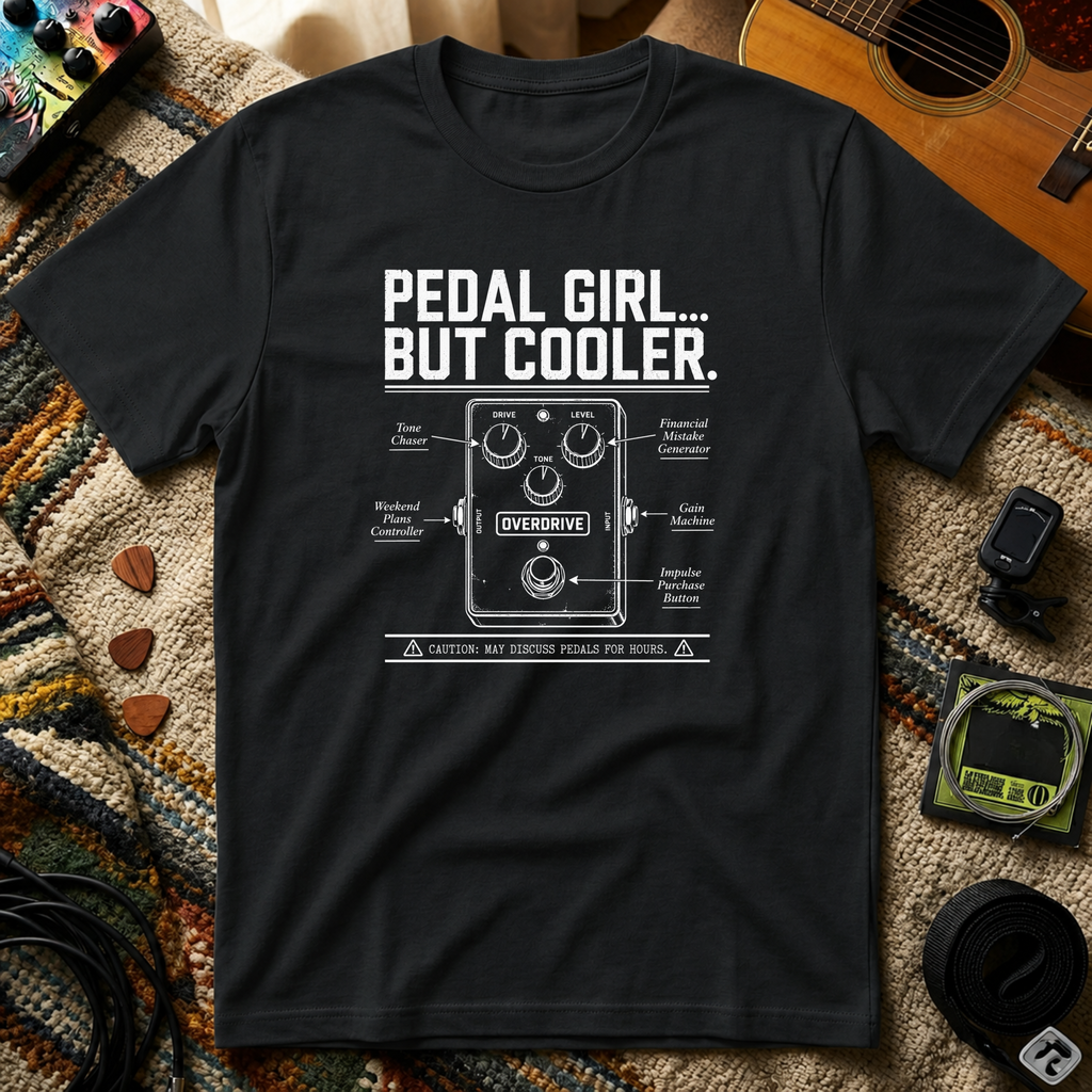 Pedal Girl But Cooler T-Shirt